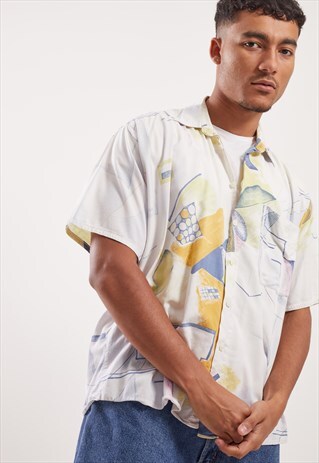 VINTAGE PATTERNED FESTIVAL SHIRT