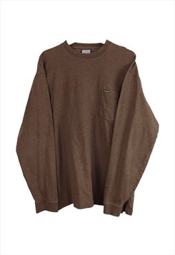 VIntage Fanconable Sweatshirt in Brown XL