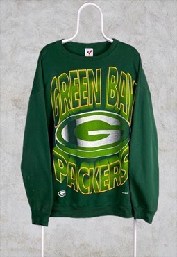 Vintage NFL Green Bay Packers Sweatshirt 1994 Green 2XL