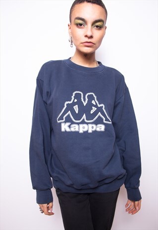 VINTAGE 90S KAPPA BIG LOGO SWEATSHIRT ID:3620