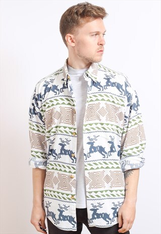 VINTAGE AZTEC NAVAJO SHIRT