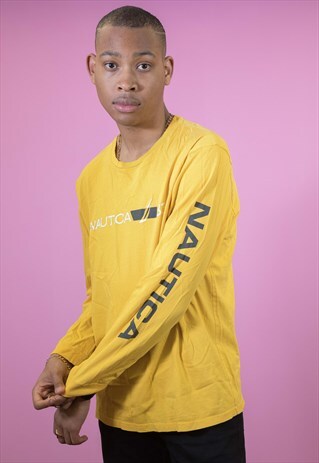 VINTAGE NAUTICA LONG SLEEVE T SHIRT