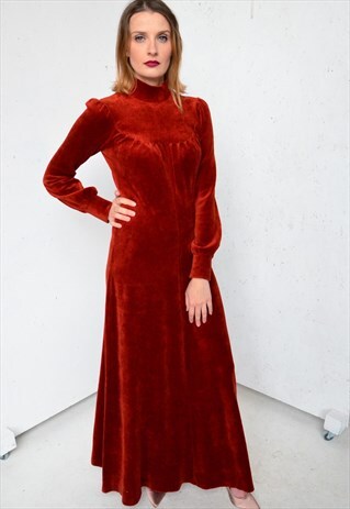 70'S VINTAGE MAXI DRESS