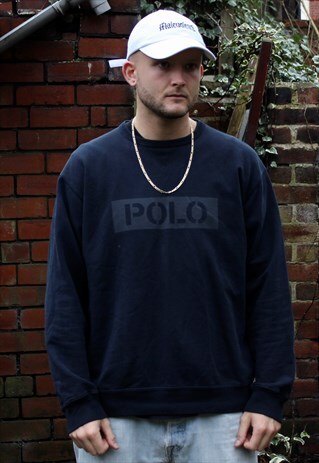 VINTAGE POLO RALPH LAUREN SWEATSHIRT MEDIUM