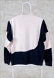 VINTAGE REWORKED UNITED COLORS OF BENETTON SWEATSHIRT SMALL