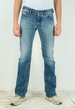 Zatiny W31 L32 Regular Fit Bootcut Jeans Denim Pants Trouser