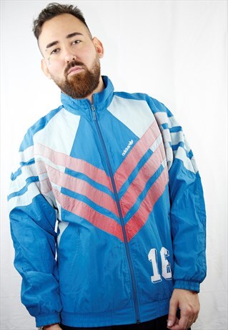 80'S VINTAGE RETRO ADIDAS TRACK JACKET