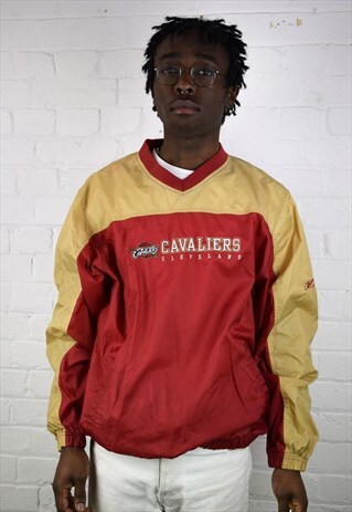 VINTAGE 90'S REEBOK NYLON PULLOVER SPORTS JACKET