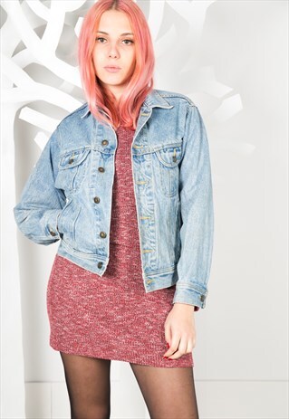 LAST UNIT SALE / VINTAGE 80S WRANGLER DENIM JACKET S0310