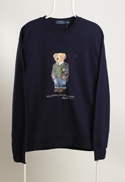 Polo Bear Ralph Lauren Crewneck Sweatshirt Navy