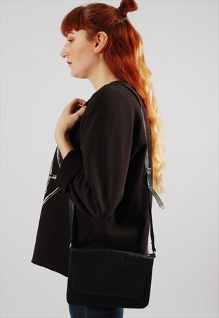 DARK BLUE SHOULDER BAG