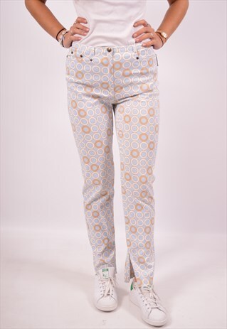 VINTAGE VALENTINO TROUSERS BLUE