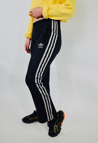 adidas three stripe tracksuit bottoms