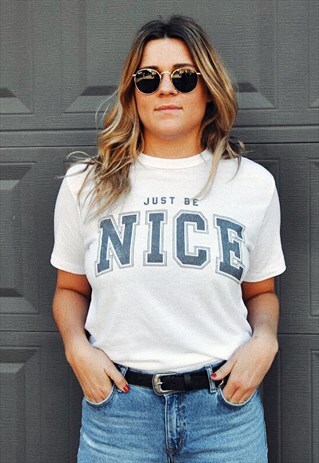 JUST BE NICE GRAPHIC T-SHIRT