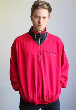 VINTAGE NIKE HALF ZIP SWEATSHIRT