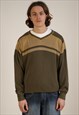 VINTAGE LEVIS JUMPER MEN'S KHAKI GREEN