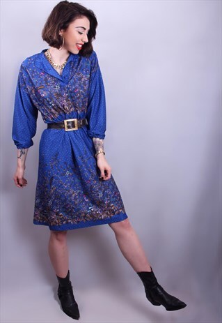 FLORAL MIDI DRESS