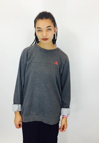 ADIDAS CLASSIC GREY SWEATSHIRT
