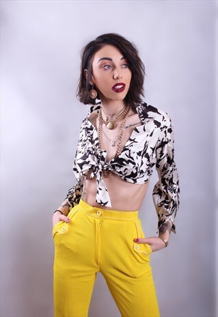 BLACK AND WHITE CROP