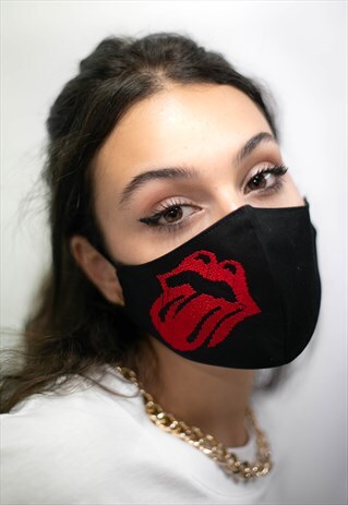 FACE COVERING. ROLLING STONES
