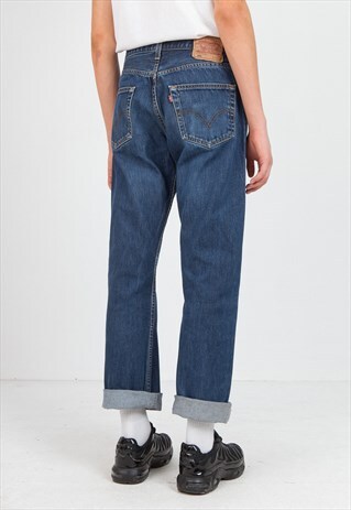 VINTAGE BLUE LEVI'S 501 FIT DENIM JEANS
