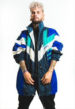 VINTAGE 80S ADIDAS WINDBREAKER COAT / S7071