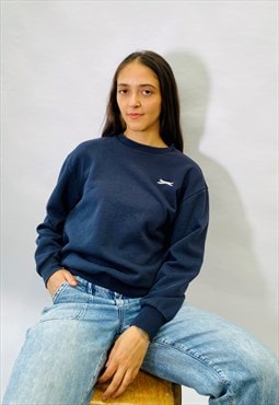 Vintage Size M Slazenger Sweatshirt In Blue