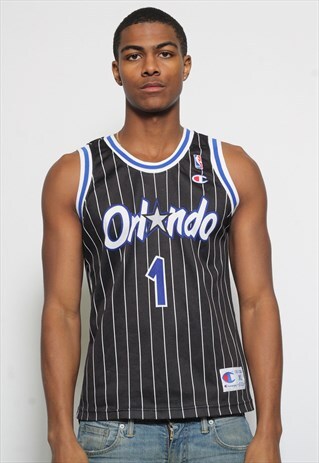 VINTAGE CHAMPION NBA ORLANDO MAGIC PENNY HARDAWAY JERSEY