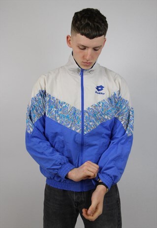 VINTAGE 90'S LOTTO SHELL JACKET