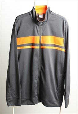 Vintage Sportswear Starter Track Jacket Grey Orange