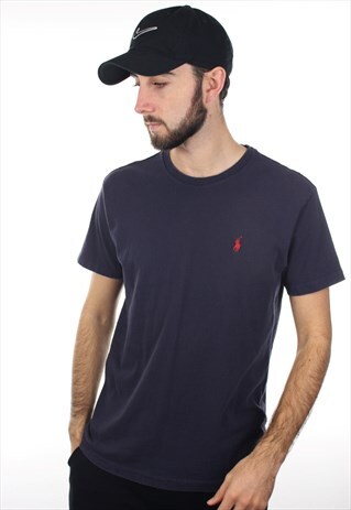 VINTAGE RALPH LAUREN SMALL LOGO T SHIRT TEE