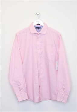 Vintage Tommy Hilfiger shirt in pink. Best fits M