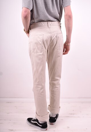 LEVI'S MENS VINTAGE JEANS W33 L34 WHITE 90'S