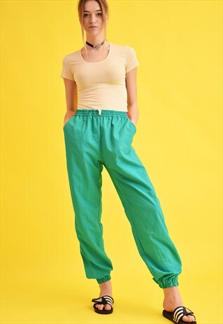 90'S RETRO ATHLEISURE SPORTS TRACKSUIT BOTTOMS