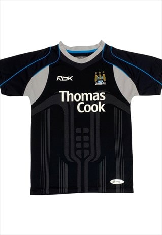 REEBOK MAN CITY FOOTBALL JERSEY (2006-07) XS