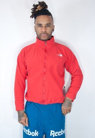 NORTH FACE VINTAGE BLACK RED