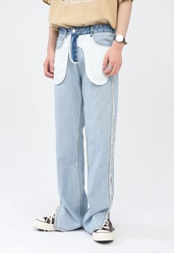 Men's Reverse zip jeans SS2022 VOL.5