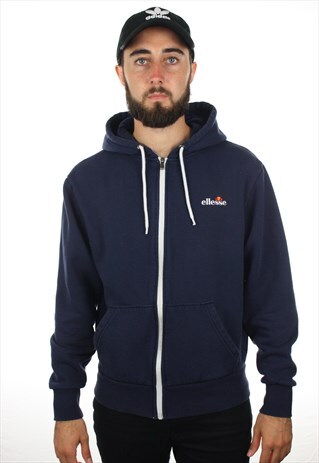 VINTAGE ELLESSE FULL ZIP SWEATSHIRT HOODIE