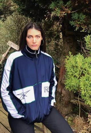VINTAGE REEBOK UNISEX TRACK TOP / TRACK JACKET TRACKSUIT