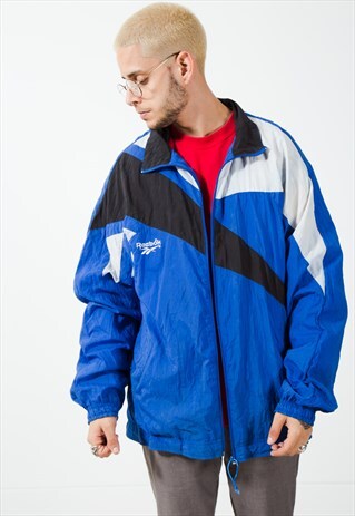 VINTAGE 90S REEBOK SHELL JACKET / S3779