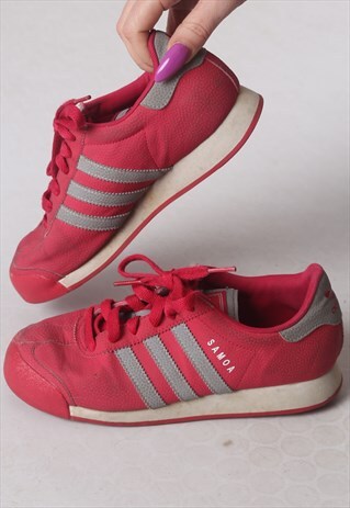 ADIDAS SAMOA TRAINERS UK 3.5 (DXAC)