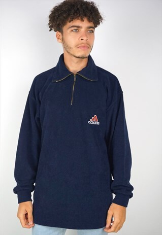 VINTAGE 90'S ADIDAS FLEECE JUMPER