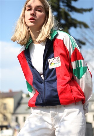 VINTAGE 80'S ADIDAS TRACKSUIT TRACK TOP