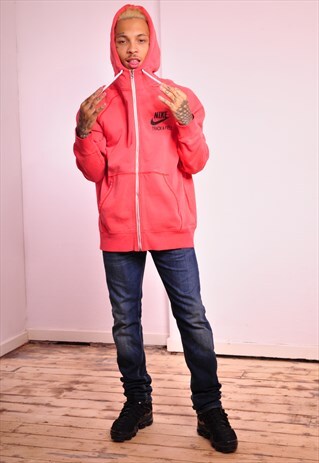 VINTAGE NIKE TRACK & FIELD 90S RETRO ZIP UP HOODIE