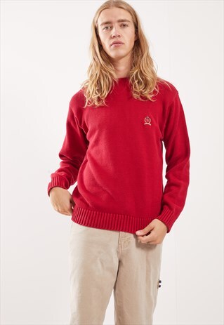 VINTAGE TOMMY HILFIGER KNITTED JUMPER