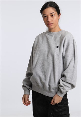 90S CHAMPION EMBROIDERED LOGO SWEATSHIRT