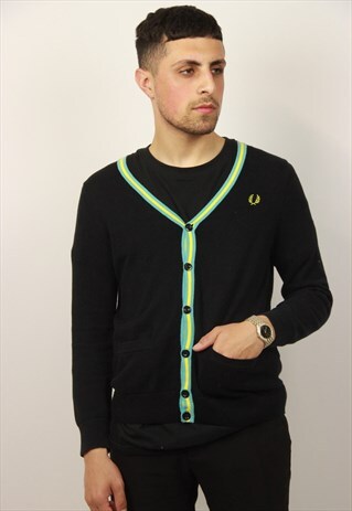 VINTAGE FRED PERRY CARDIGAN