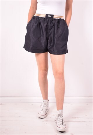 NIKE WOMENS VINTAGE SHORTS XL BLACK 90S