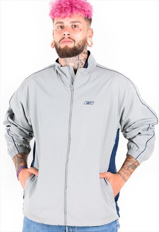 VINTAGE 80S REEBOK WINDBREAKER JACKET / S7045