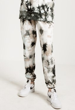 Tie Dyed Jogger in Grey